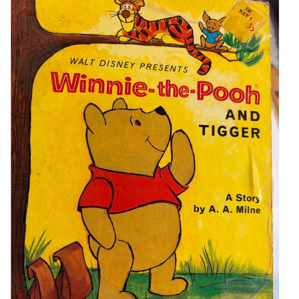 Vintage - 2 Winnie the Pooh books and "But, You're A Duck" Little Golden Books